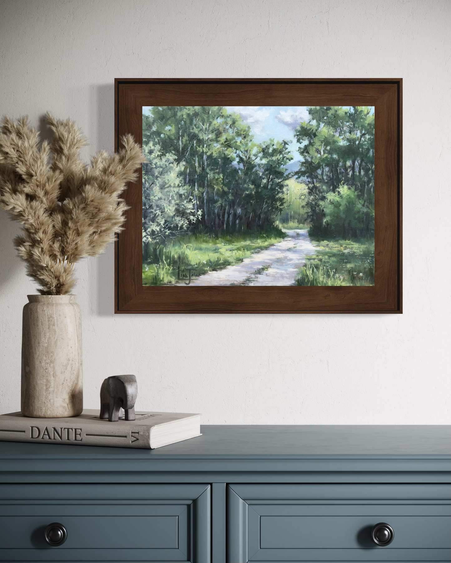 Morning Stroll print