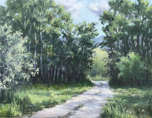 Morning Stroll print